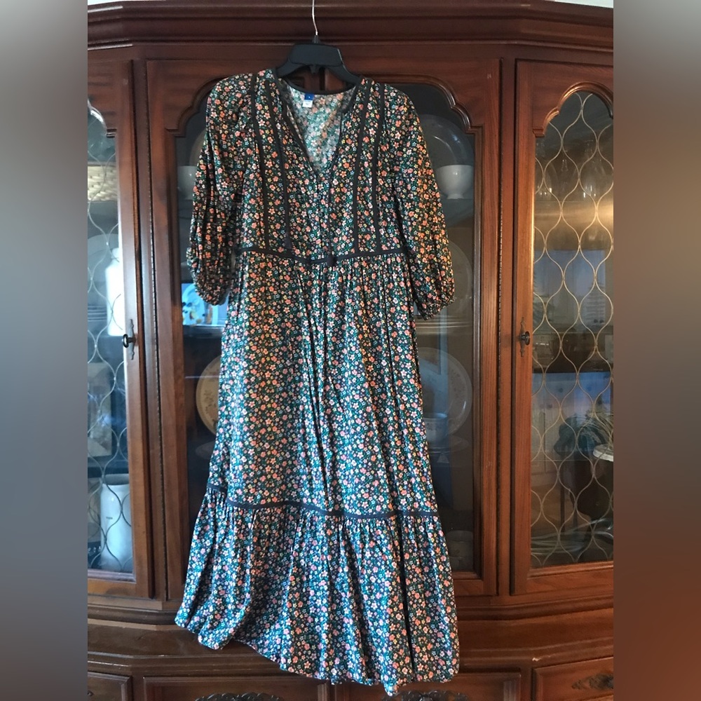 Old Navy floral midi dress